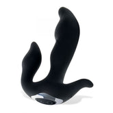 Adam and Eve 3 Point Vibrating Prostate Massager Black Prostate Toys